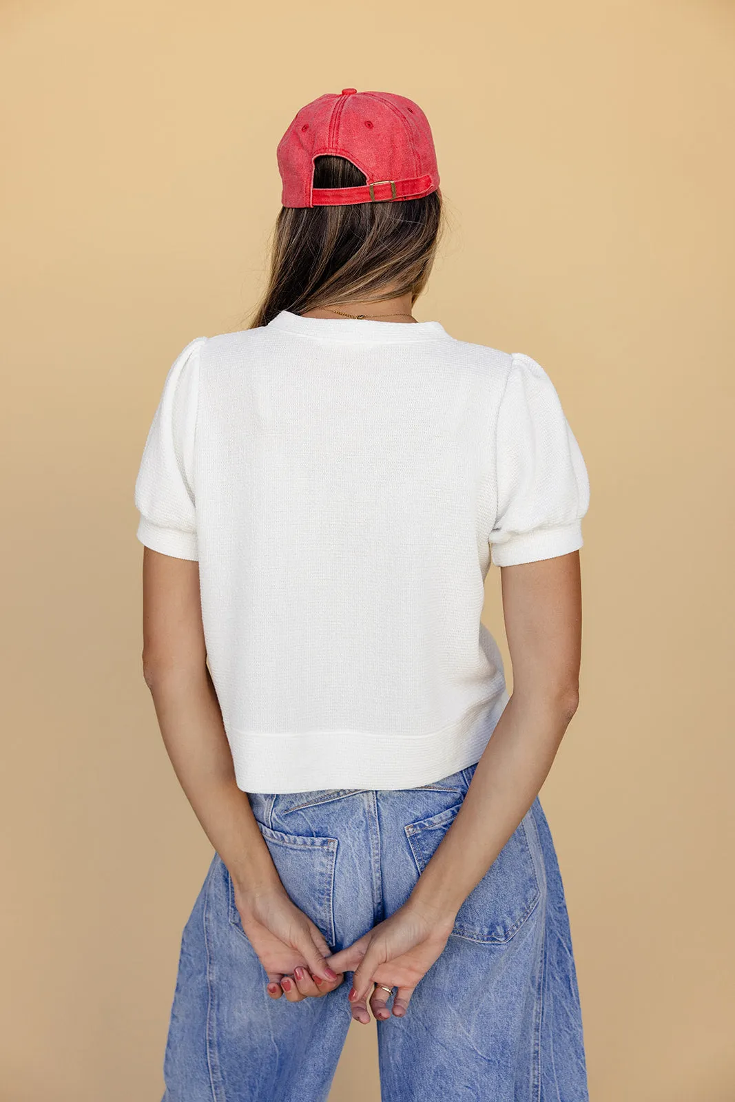 New Aesthetic Puff Sleeve Top