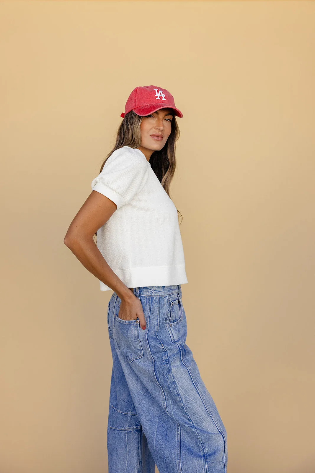 New Aesthetic Puff Sleeve Top