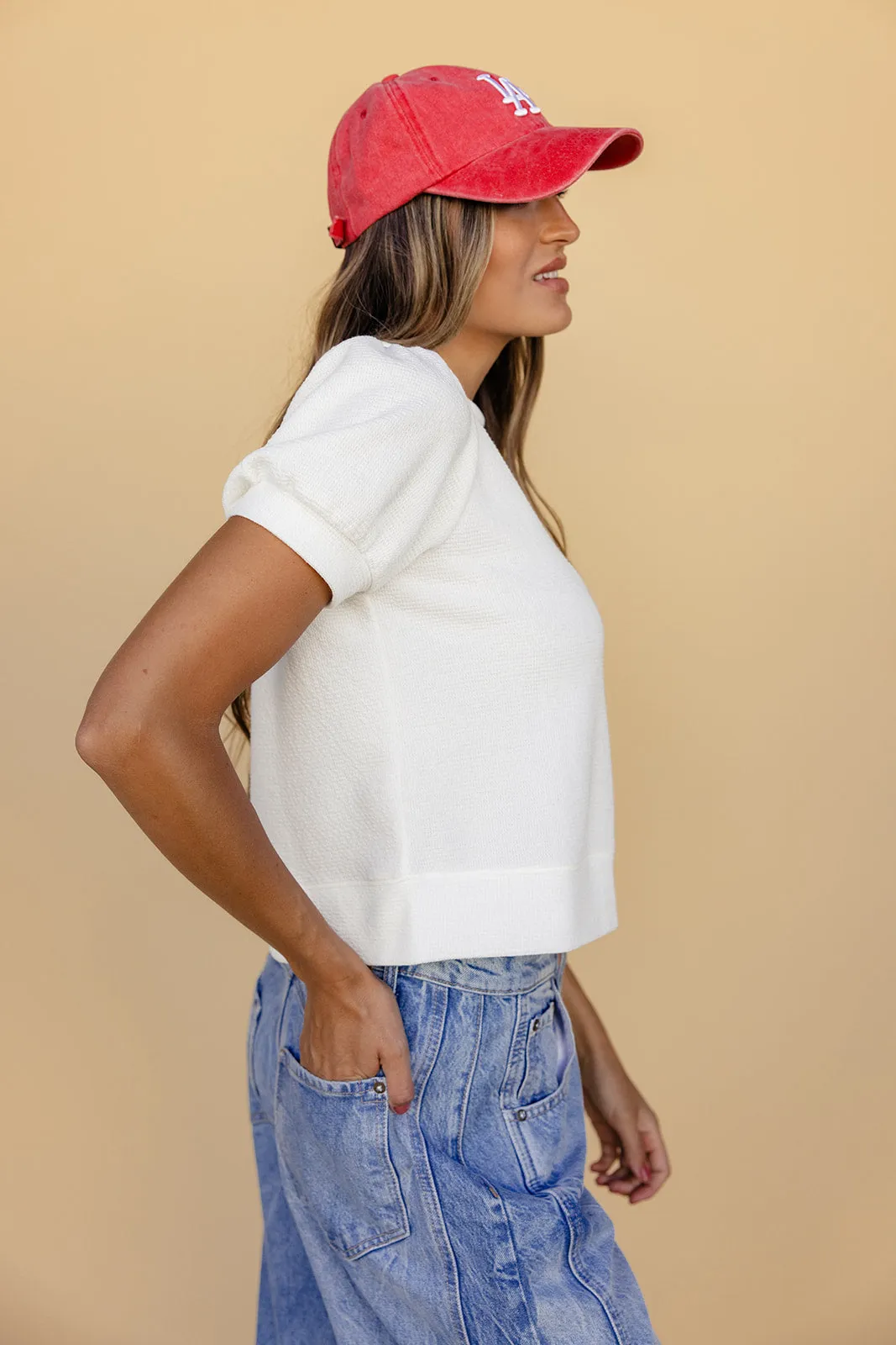 New Aesthetic Puff Sleeve Top