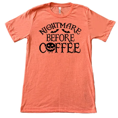 Nightmare Before Coffee Shirt Unisex