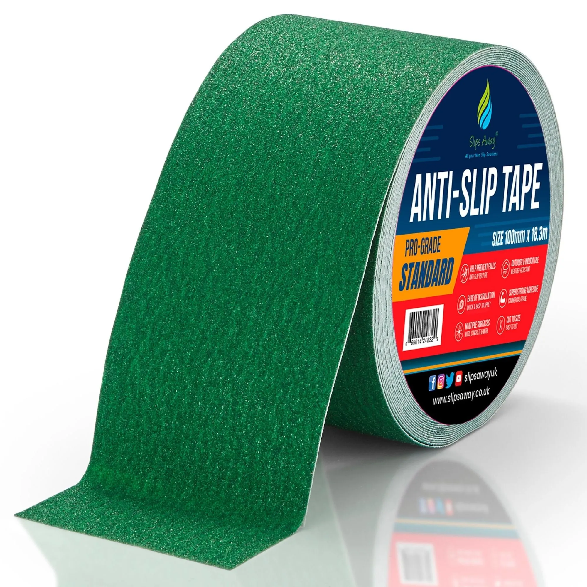 Non Slip Tape Roll Pro Standard Grade - Anti Slip Traction for Indoor/Outdoor Use