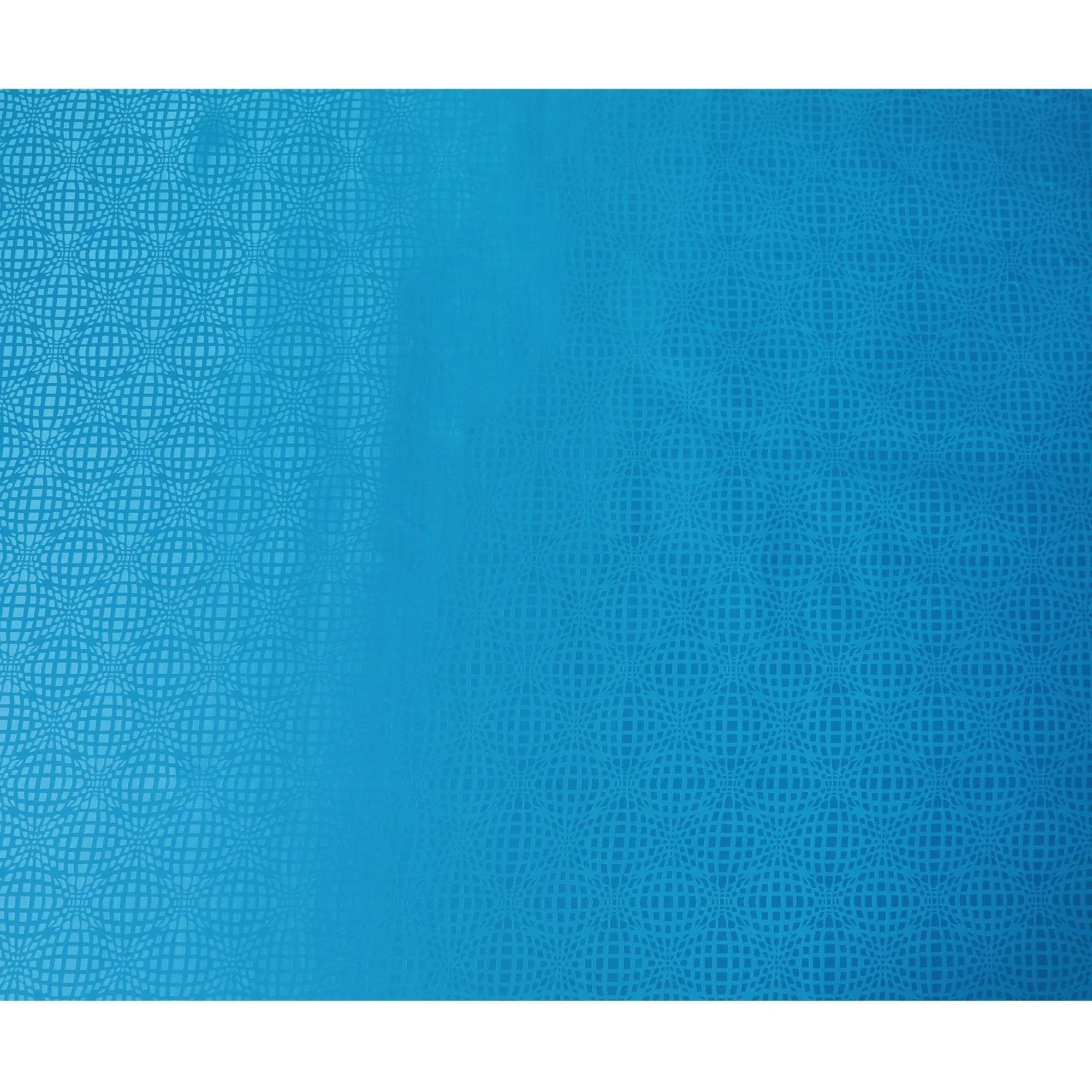 Petrol blue premium pure silk crepe fabric with same tone jacquard in fancy design-D11953
