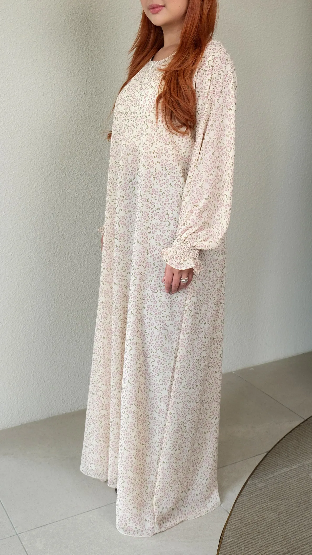 Petunia Cream Pink Dress