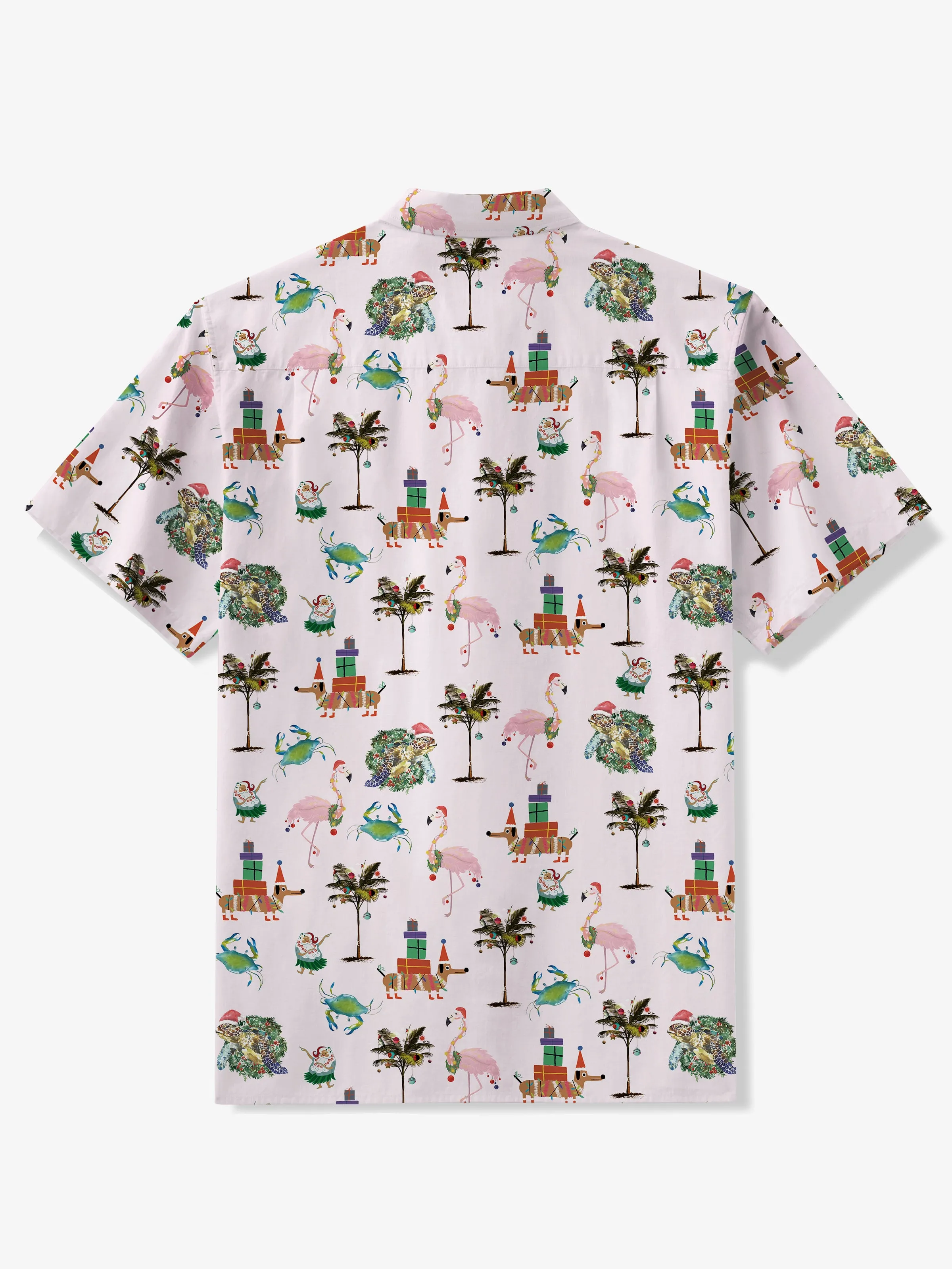 PRE-ORDER Christmas in Hawaii Cotton Shirt