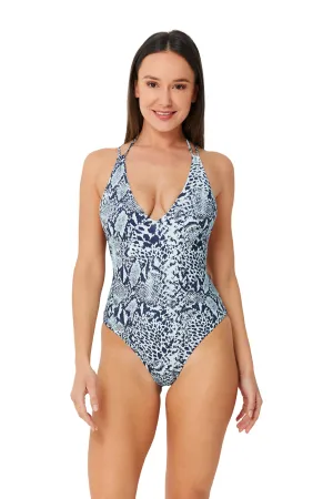 Python Neve Plunge Maillot