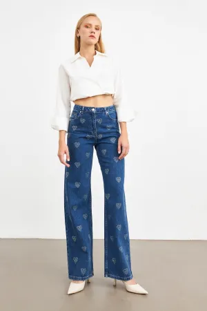 Setre Scattered Stone Jeans Blue