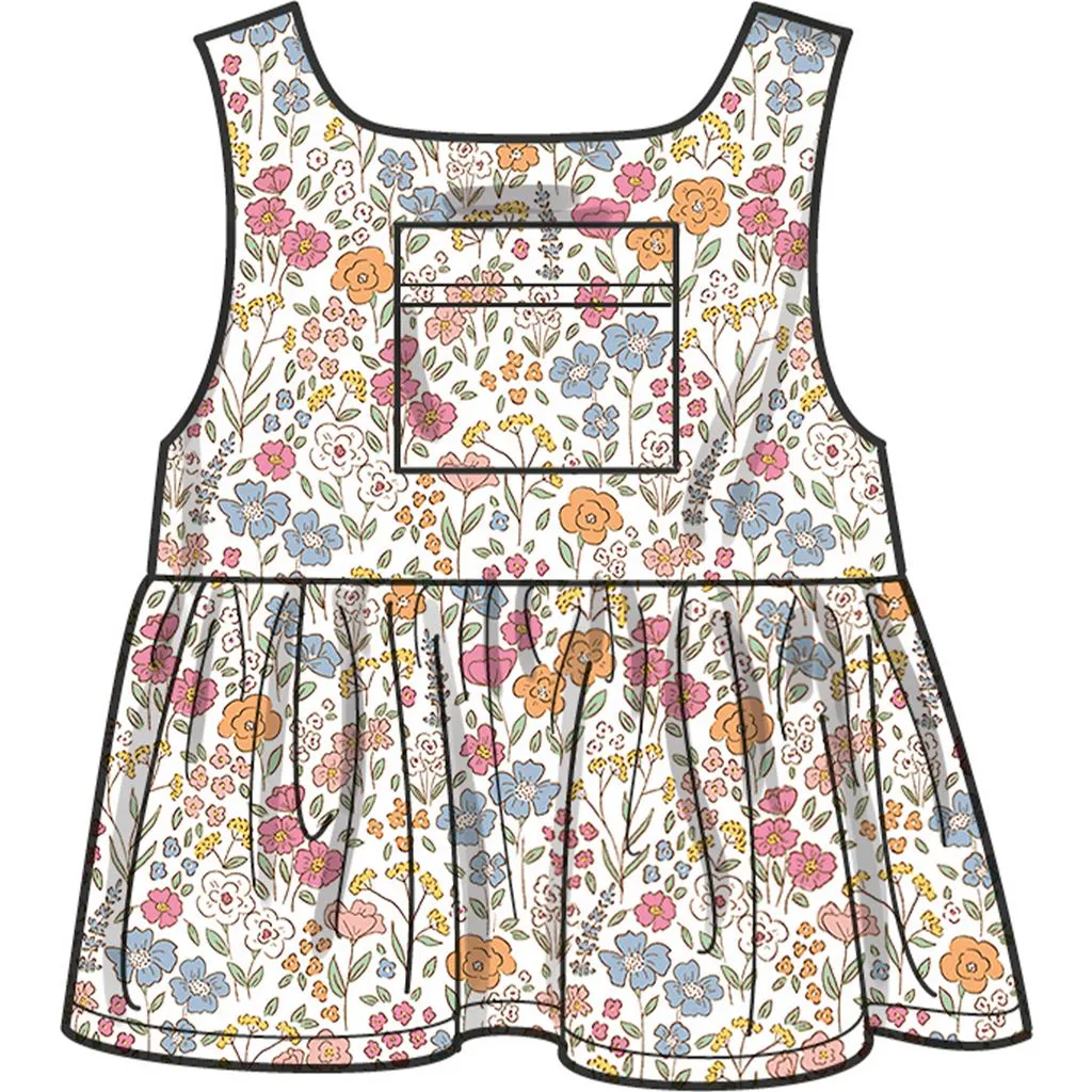 Simplicity Sewing Pattern S9932 Toddlers' Dress, Top and Pants