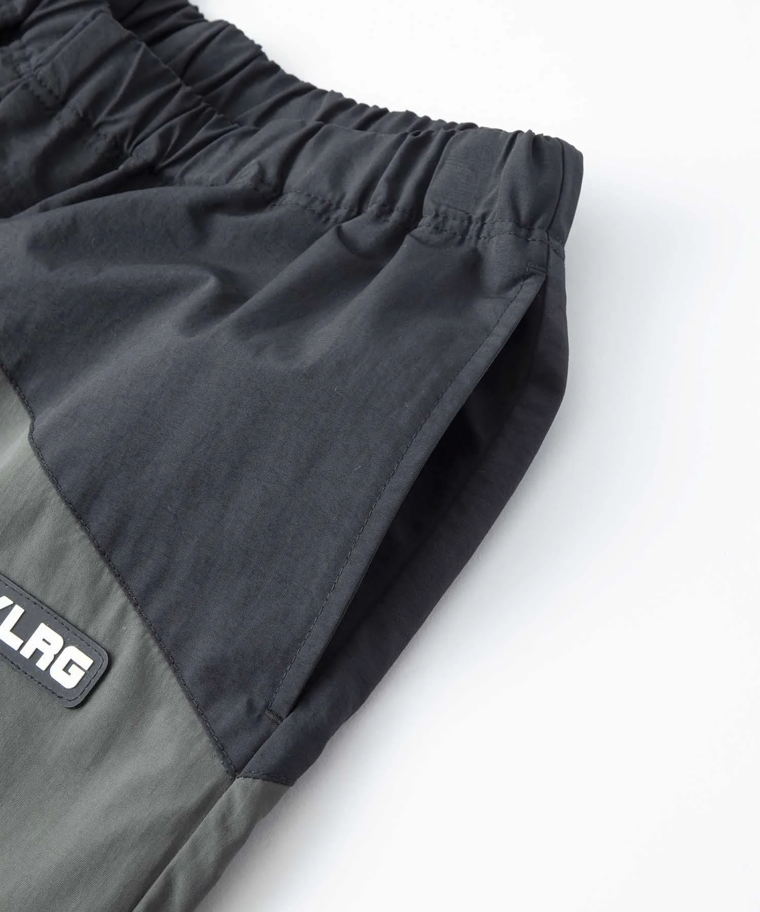 SLASH PANELED NYLON PANTS