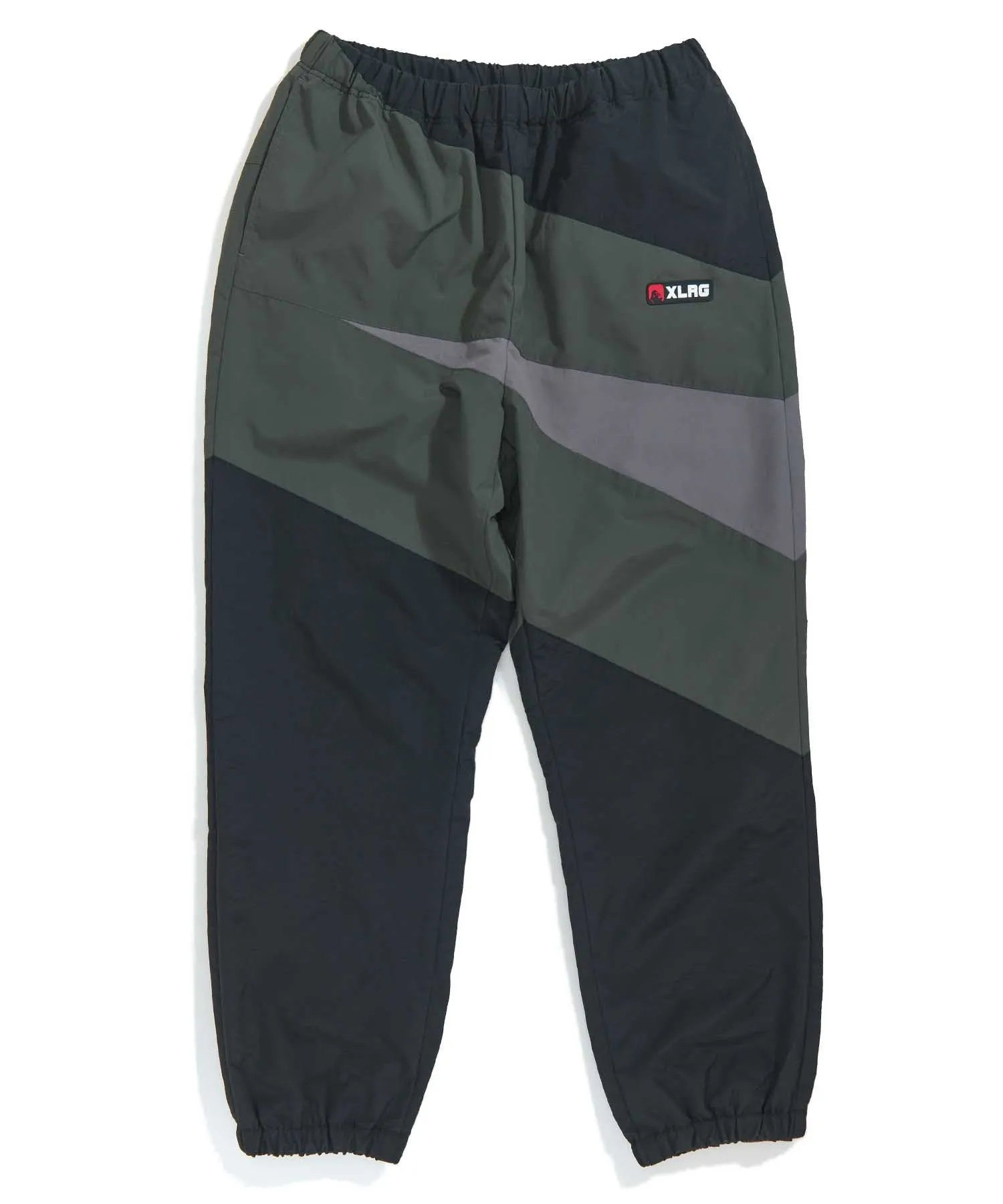 SLASH PANELED NYLON PANTS