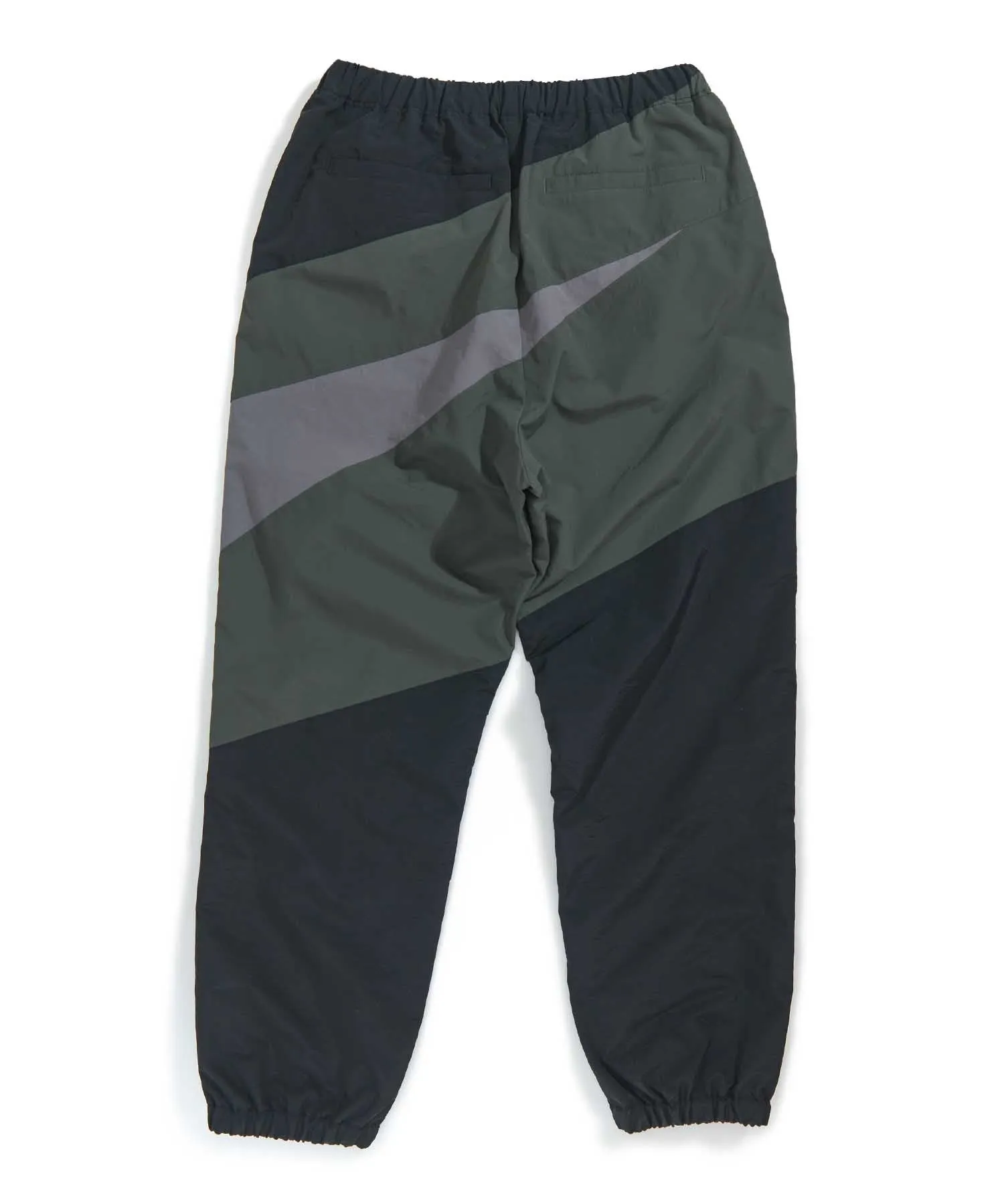 SLASH PANELED NYLON PANTS