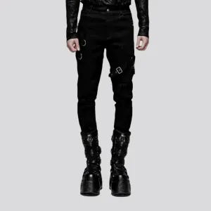 Slim embellished jeans
 for men