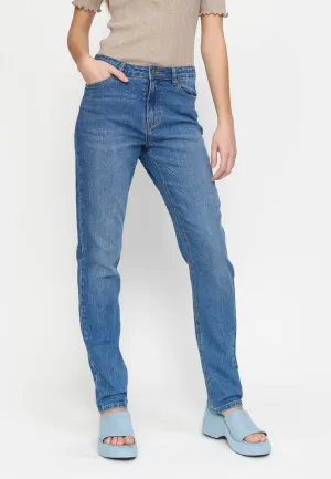 SRWilla Straight Jeans - Medium Blue Denim