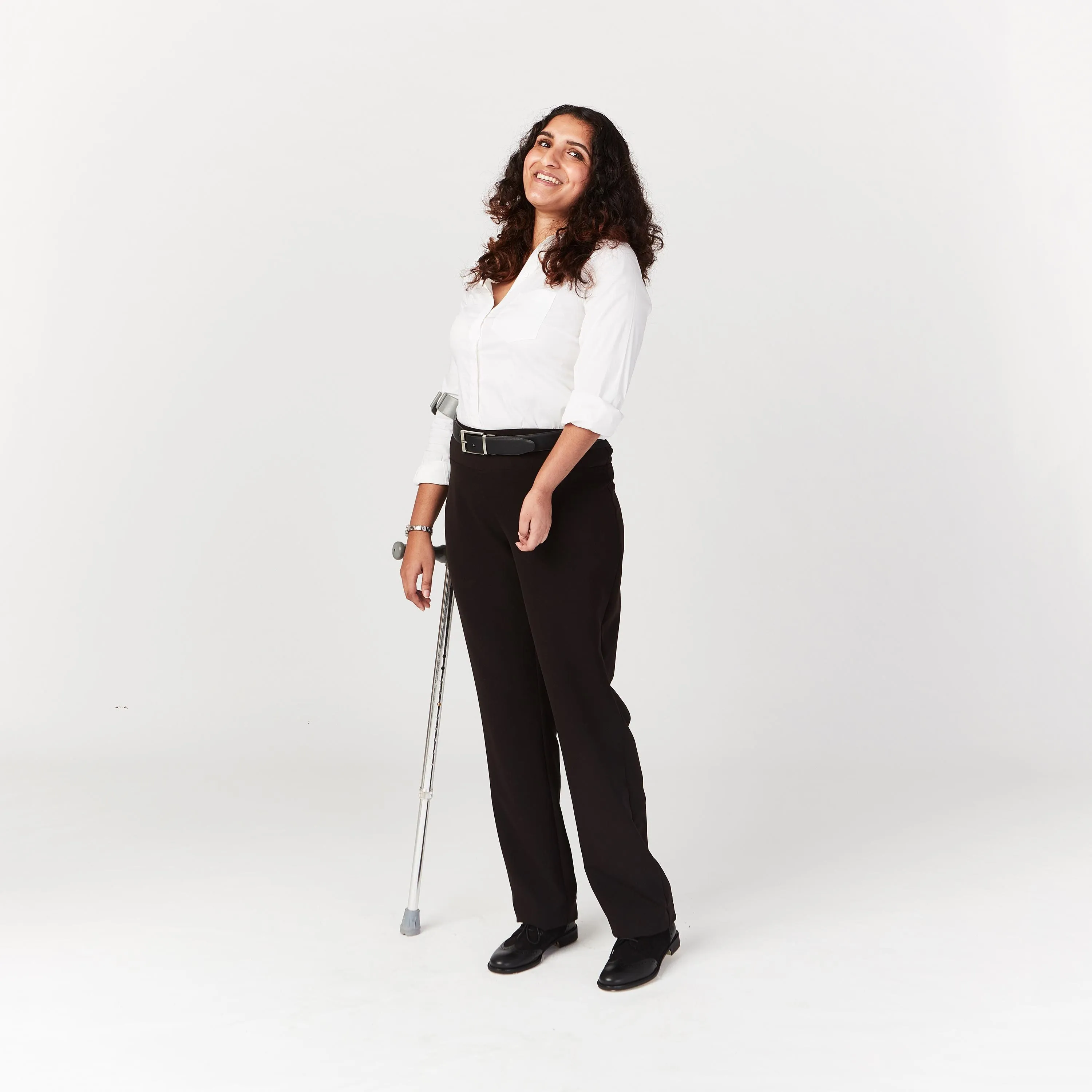 Standing Dress Pant Yoga Waist