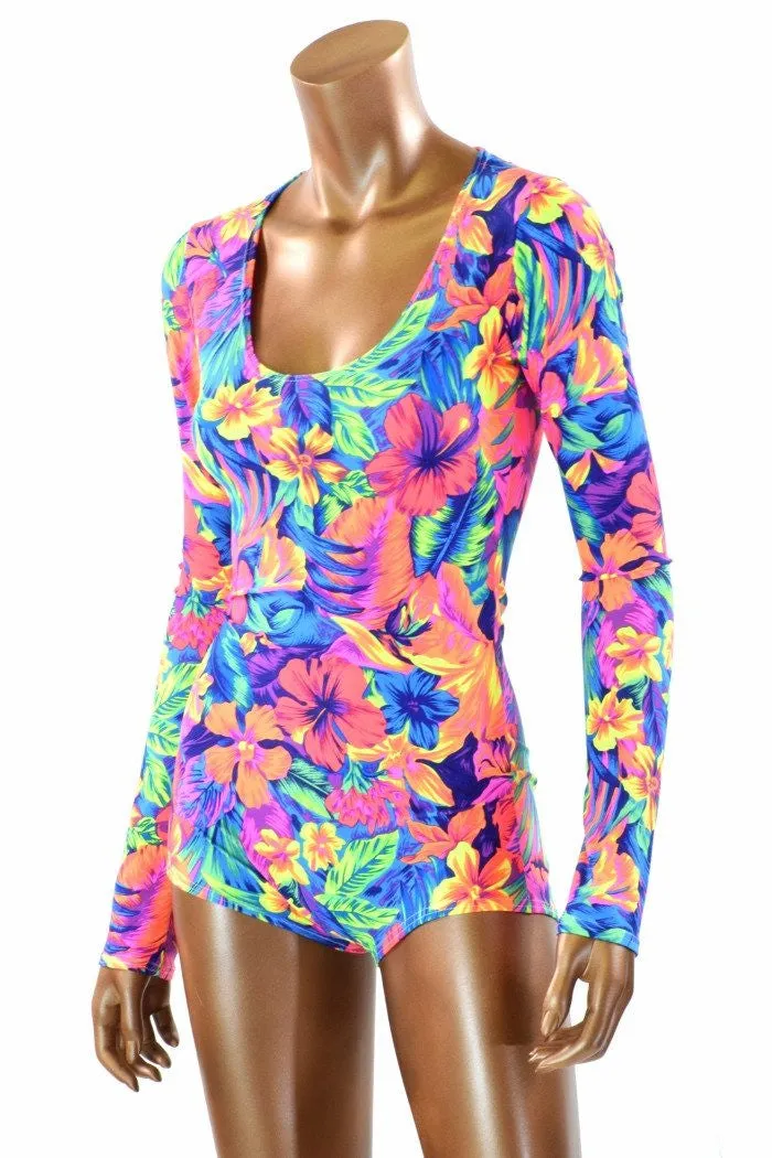 Tahitian Floral Romper