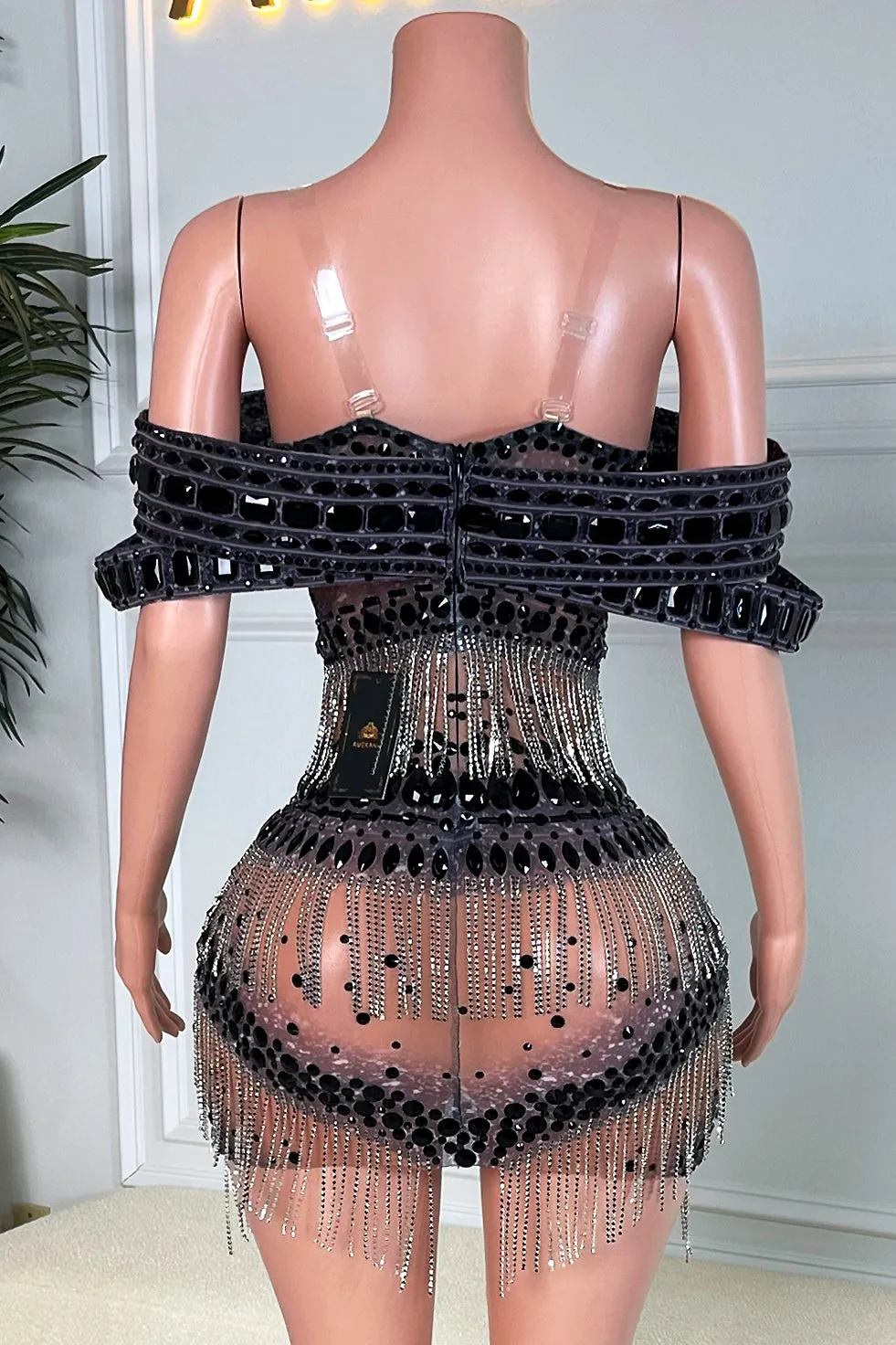 Tarania Black Dress