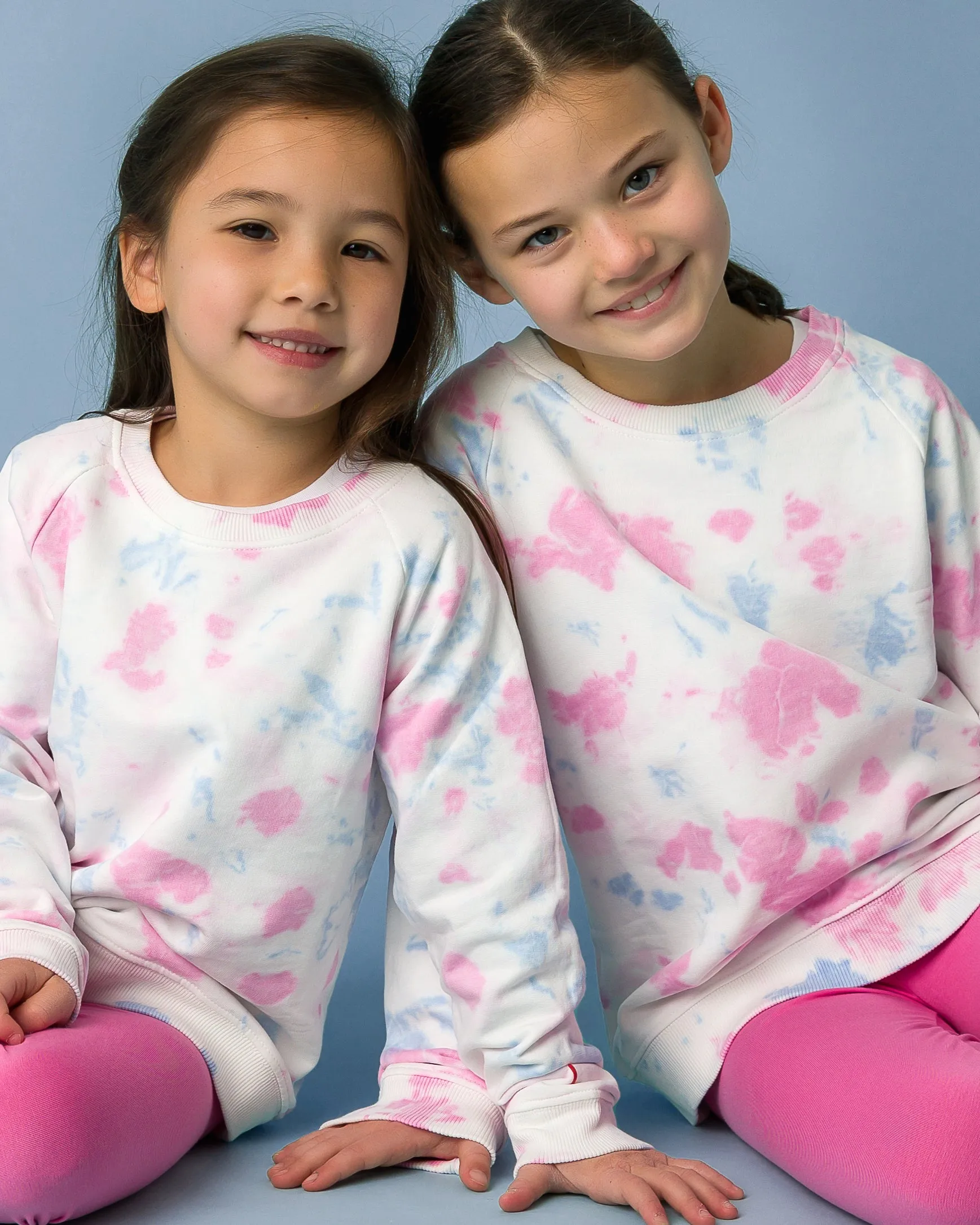 The Organic Pullover Sweatshirt [Pastel Marble]