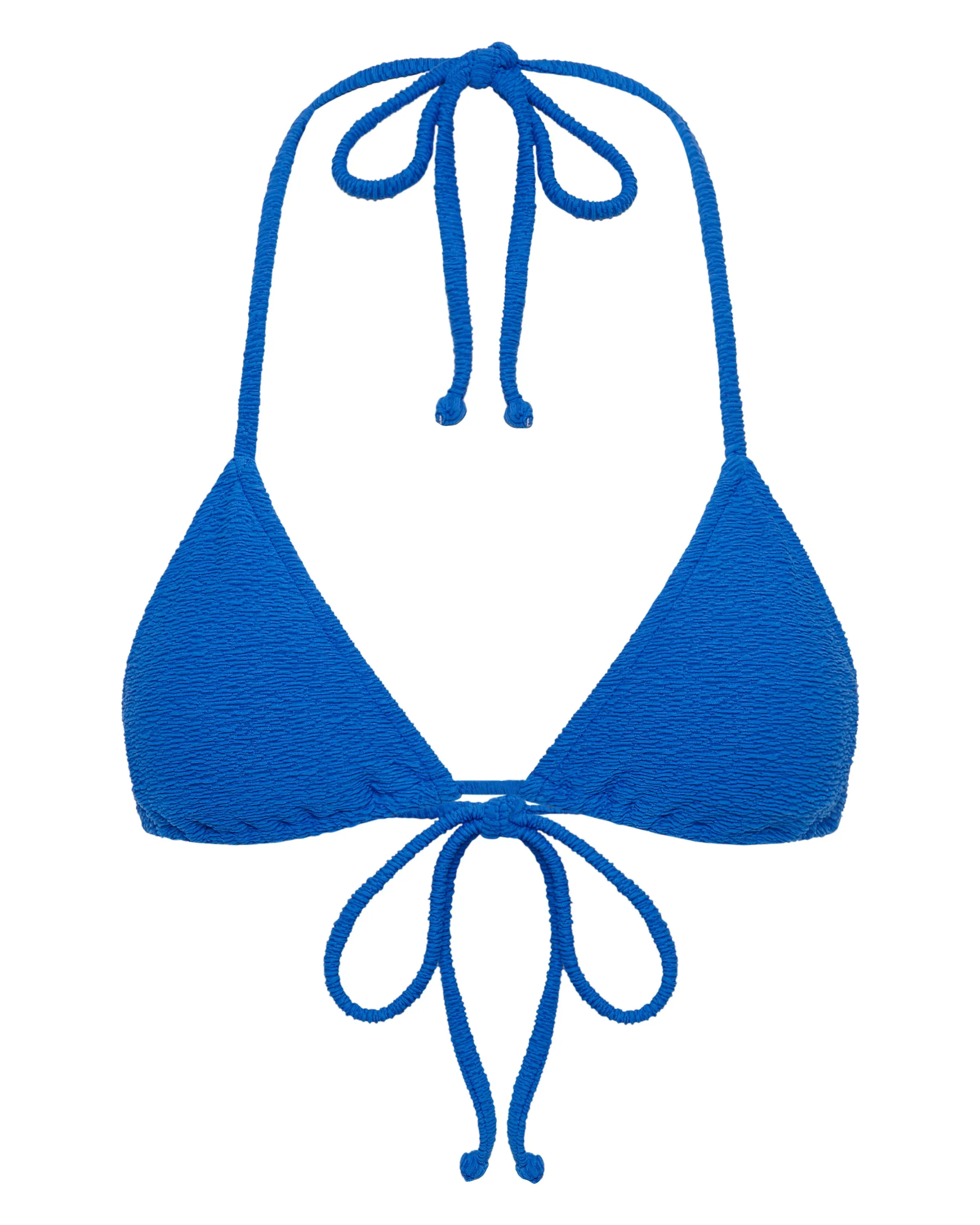 TRIANGLE TOP - AZURE BLUE