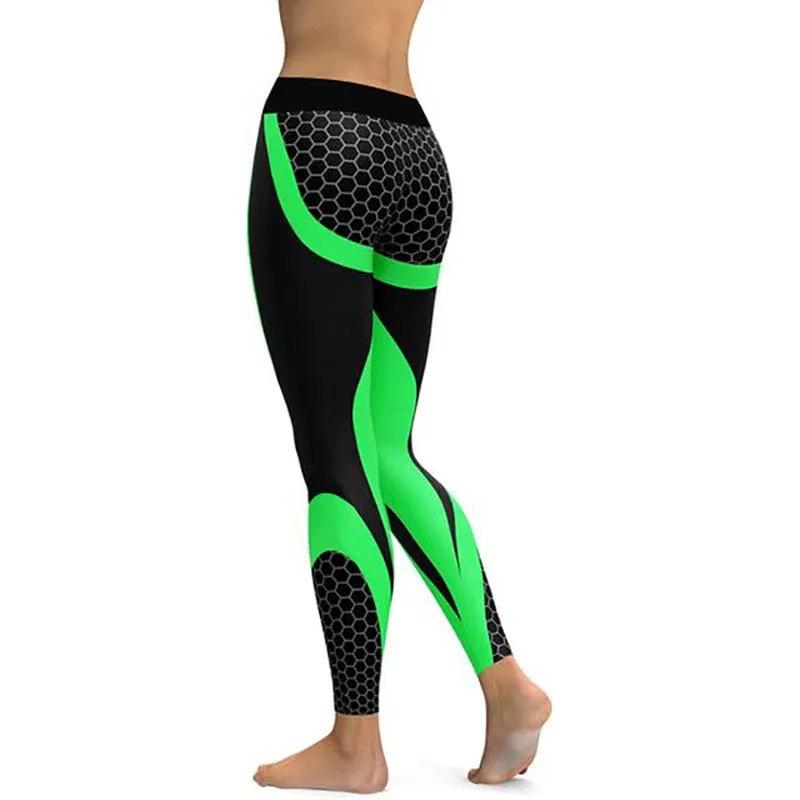 VenusFox High Waist Printing Style Leggings Pants