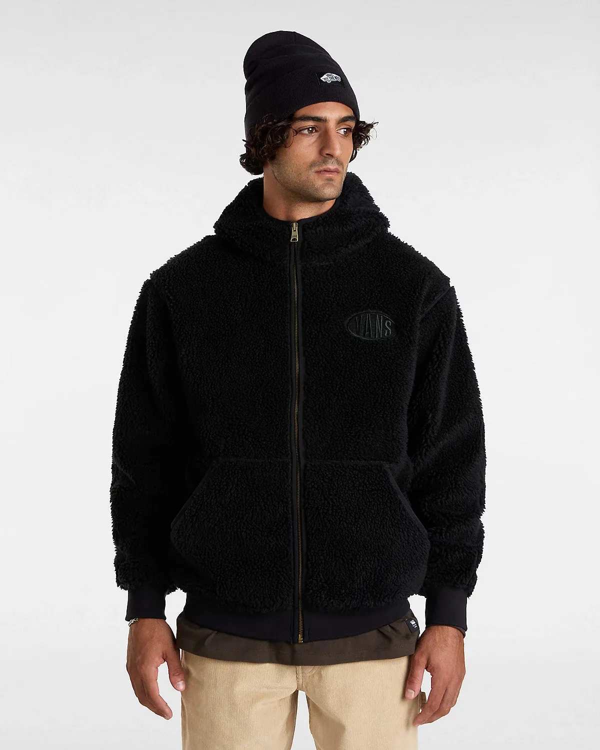 Whittle Sherpa Jacket | Black