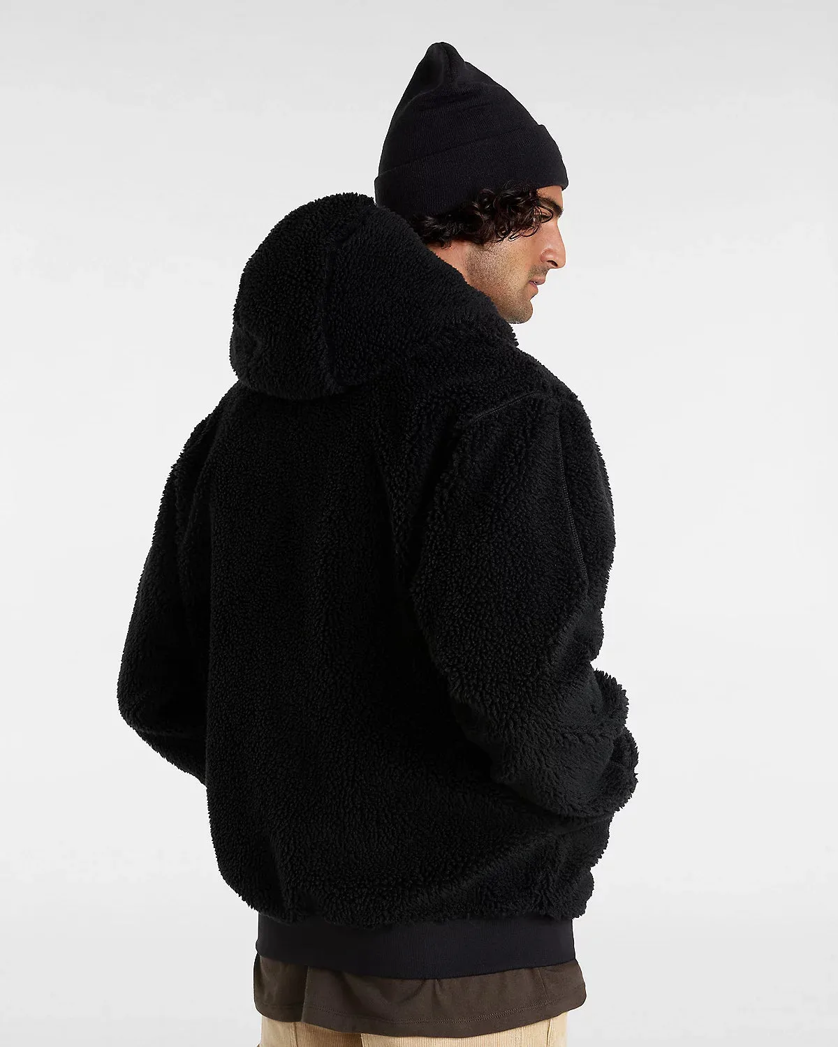 Whittle Sherpa Jacket | Black