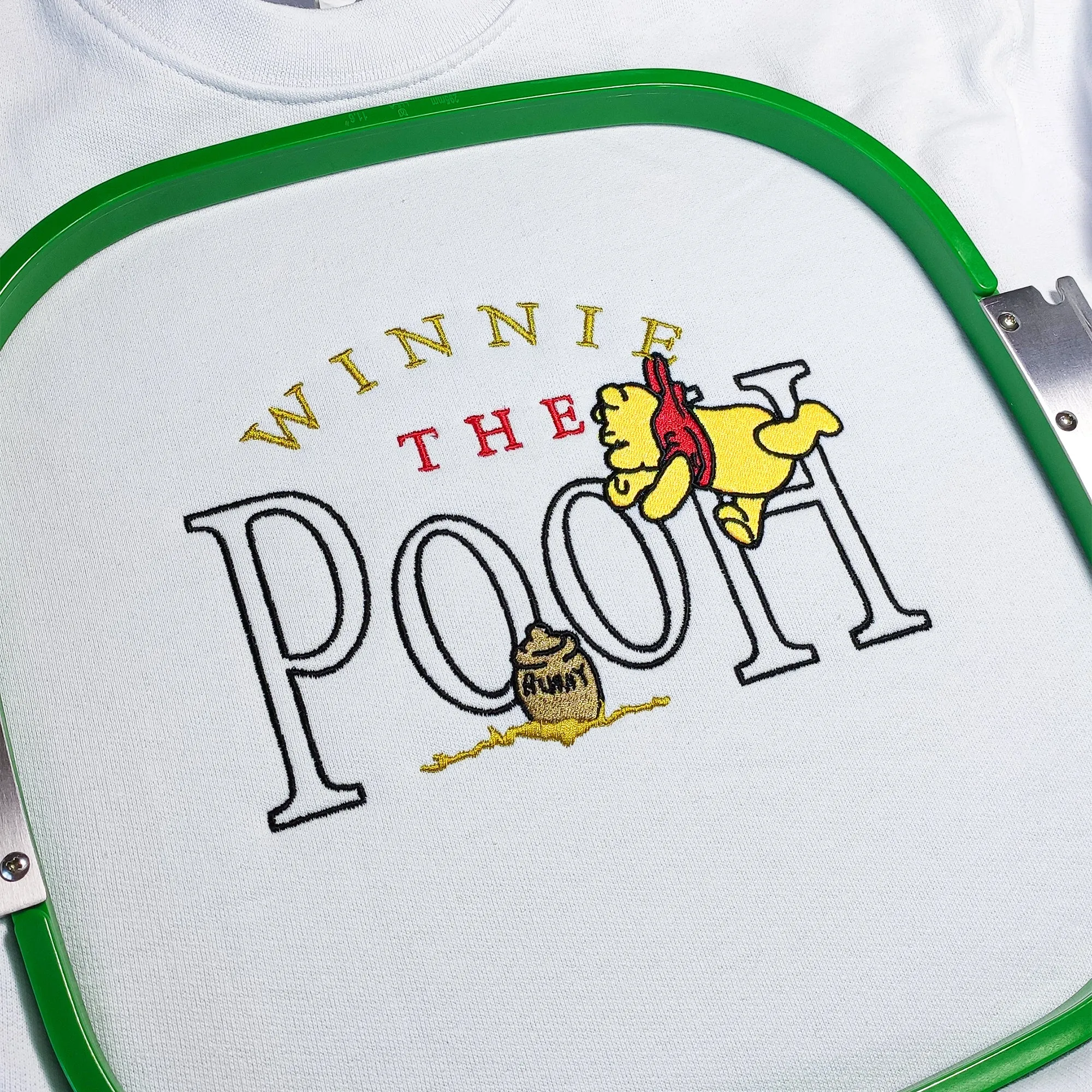 Winnie The Pooh Embroidered Youth Sweatshirt