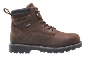 Wolverine Floorhand Dark Brown 6" Waterproof Lace Up Work Boot W10643