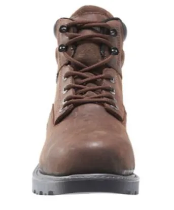 Wolverine Floorhand Dark Brown 6" Waterproof Lace Up Work Boot W10643
