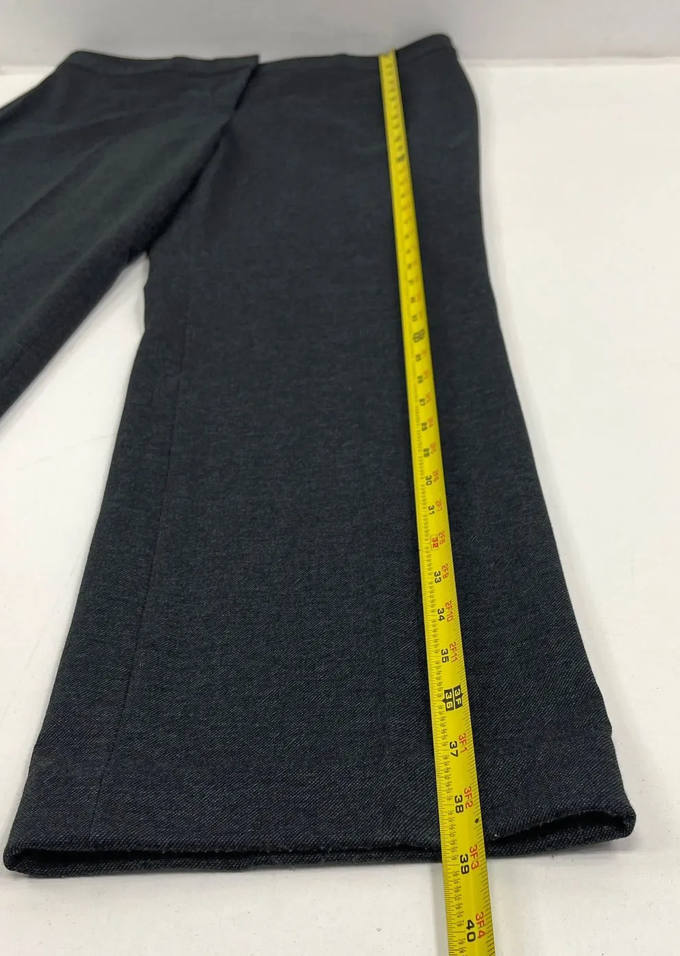 Women's T Tahari Dark Grey Dress Pants Slacks Pants - Size 8