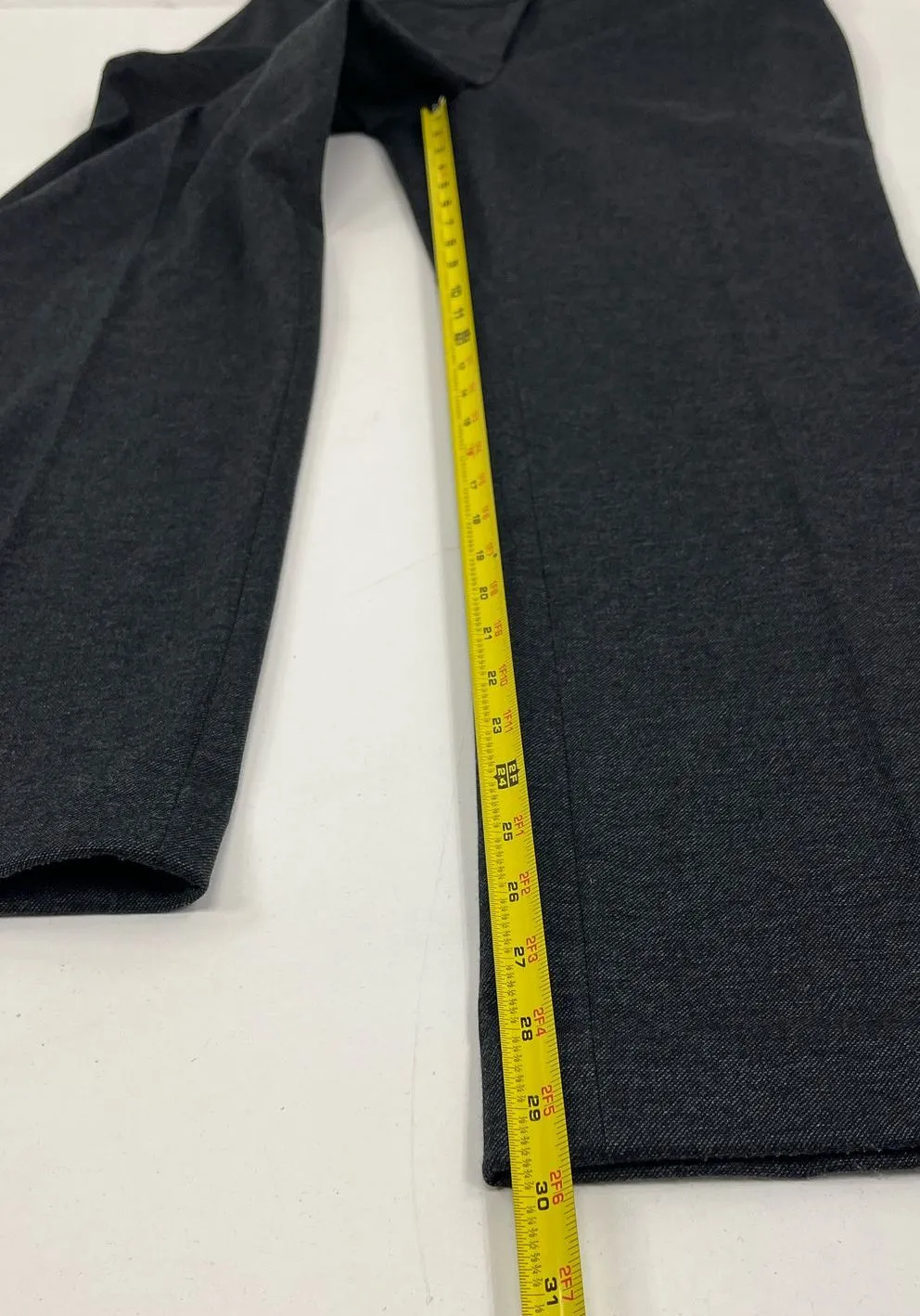 Women's T Tahari Dark Grey Dress Pants Slacks Pants - Size 8